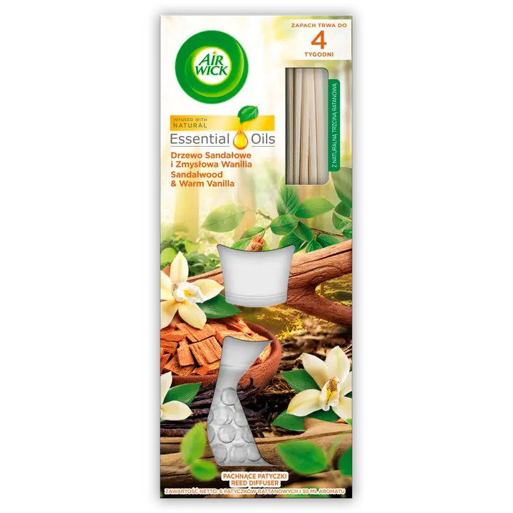 Ruumilõhnastaja sandalw&m vanilla 30ml