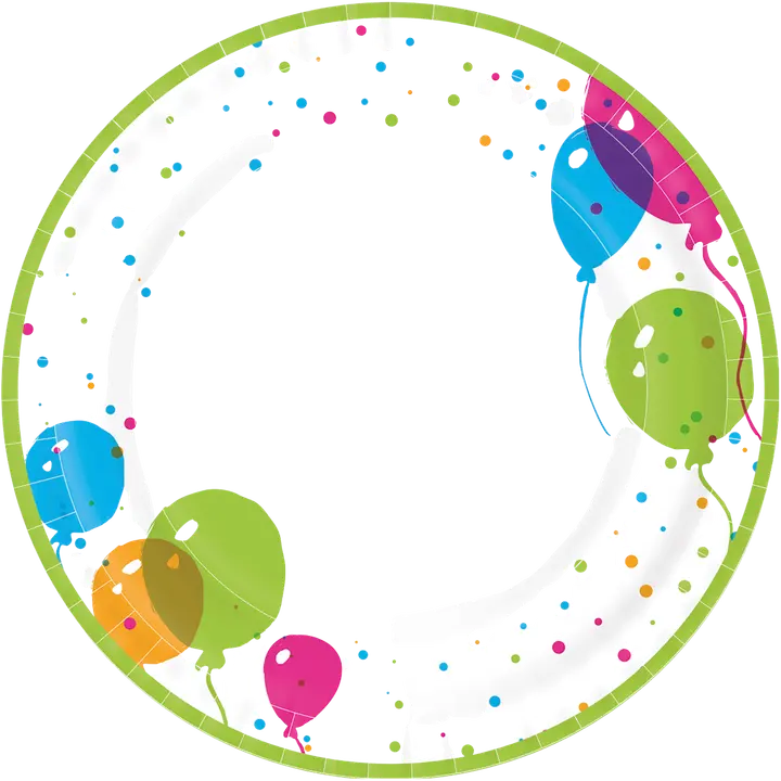 PAPER + DESIGN 10kpl 22cm Splash Balloon kartonkilautanen