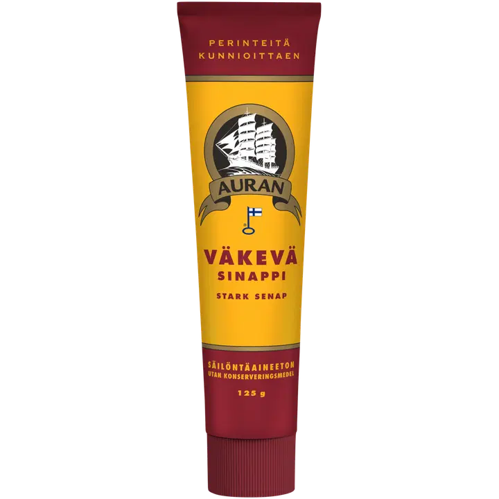 Auran Väkevä sinappi 125g