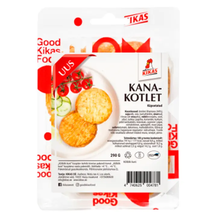 Kikas Kanakotlet 290 G