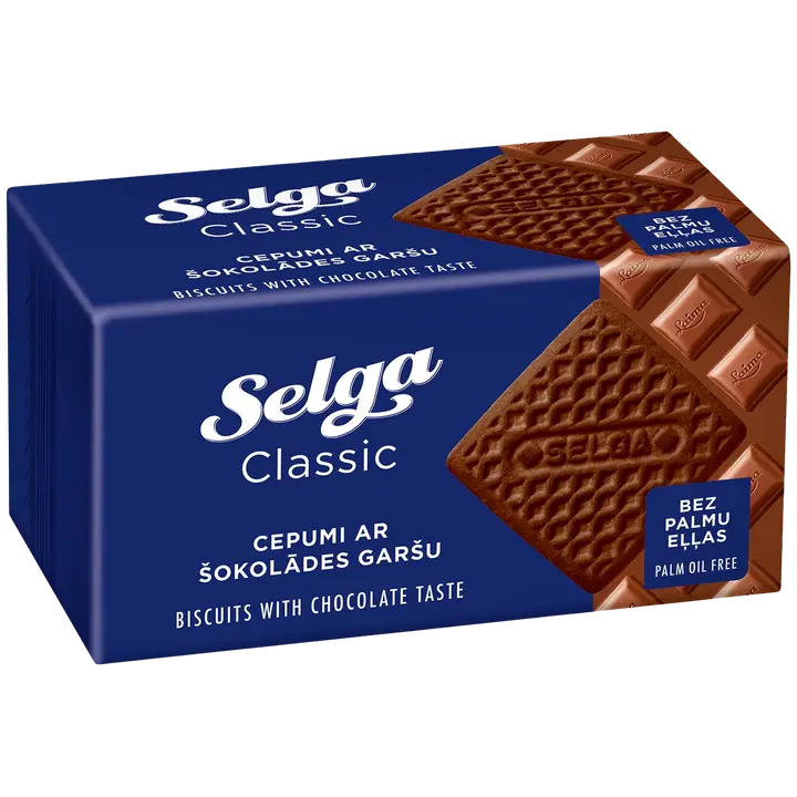 Selga šokolaadimaitseline küpsis 180 g