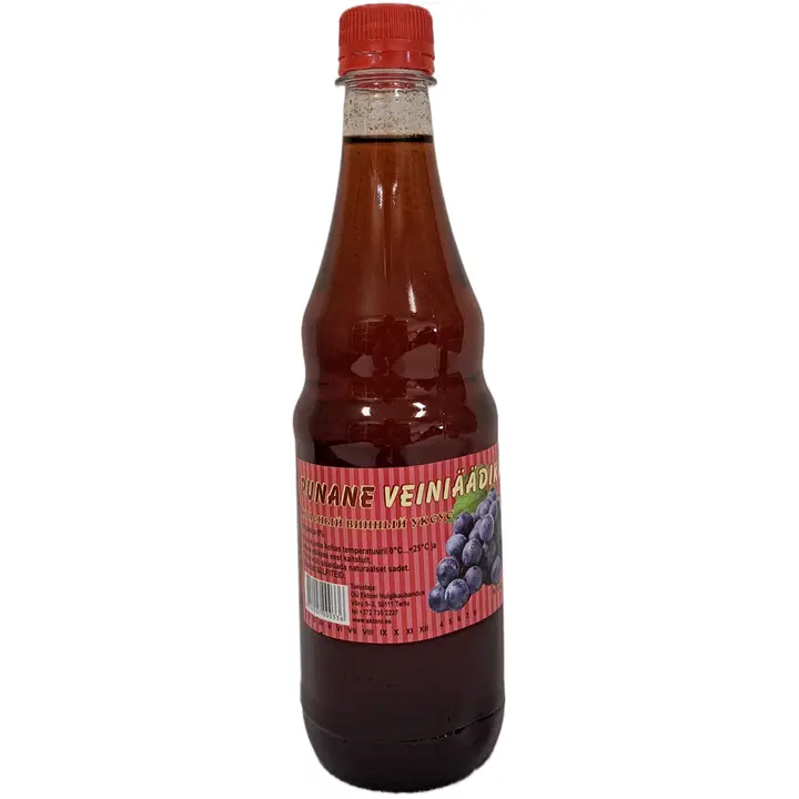 Punane veini äädikas 6%, 500 ml