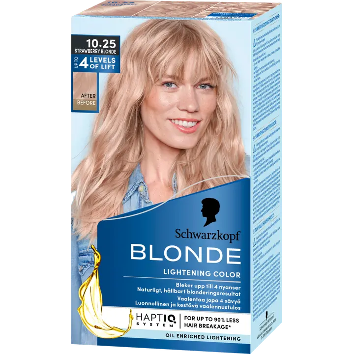 Schwarzkopf Blonde 10.25 Strawberry Blonde vaalennusvoide