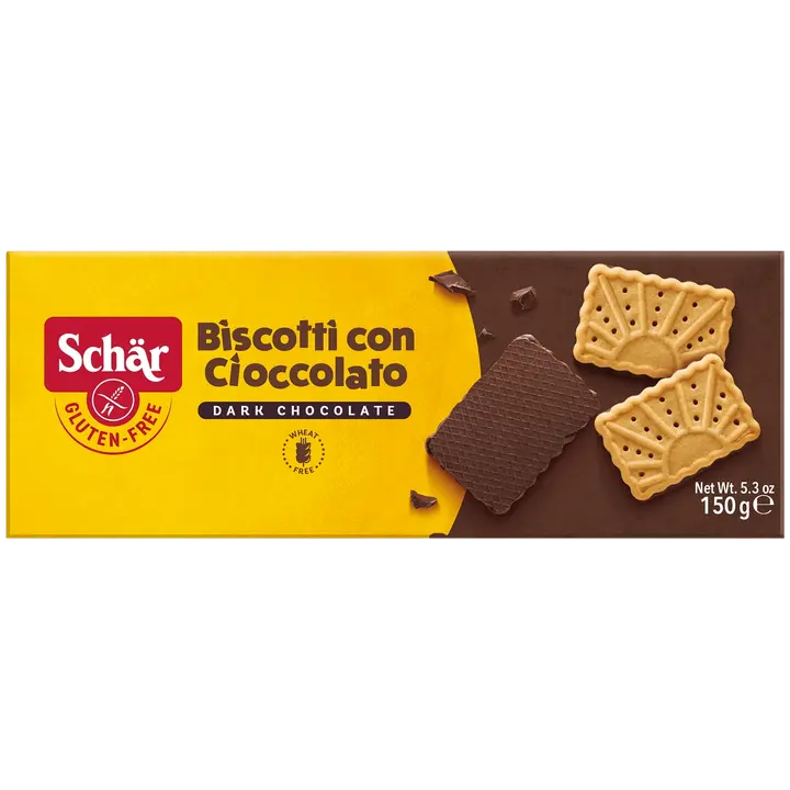 Schär Biscotti con cioccolato Suklaakeksi 150g gluteeniton