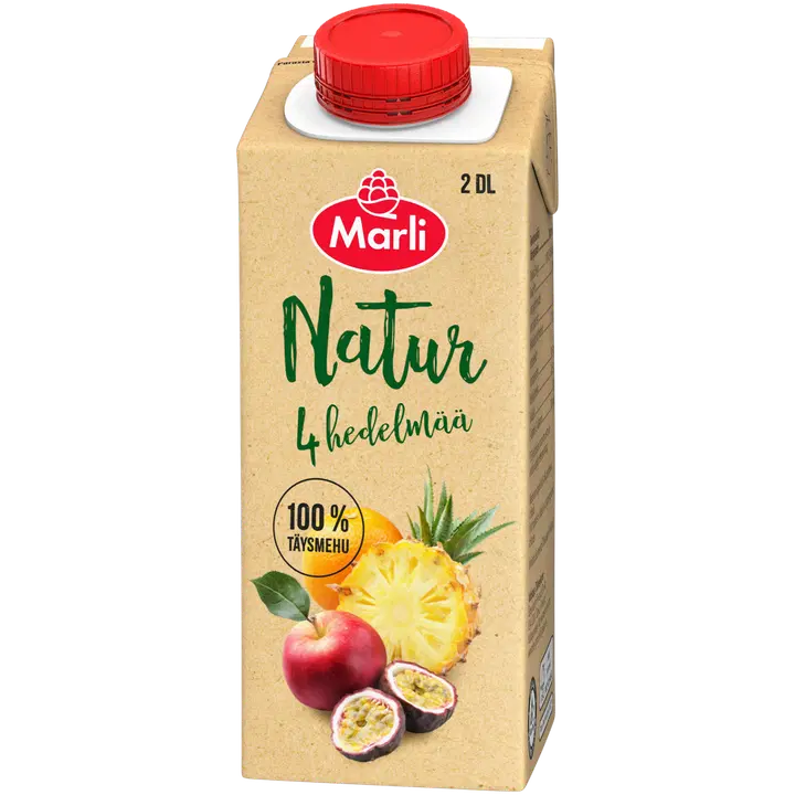 Marli Natur Neljä Hedelmää täysmehu 2 dl