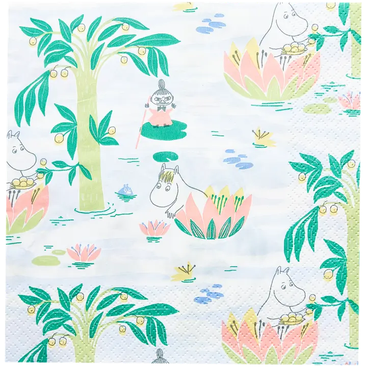 Moomin Lumme lautasliina 20kpl/33cm