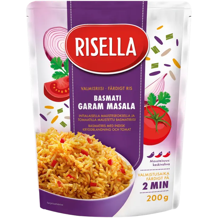 Risella valmisriisi basmati Garam Masala 200g