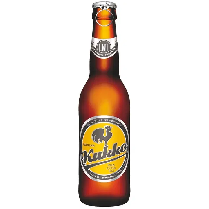 Laitilan Kukko Pils 4,5 til-% 0,33L olut