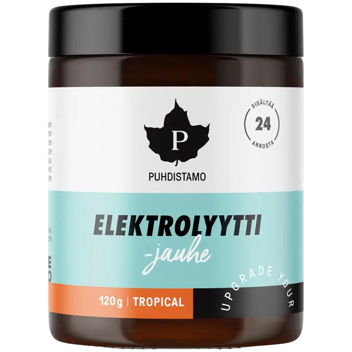 Puhdistamo Elektrolyyttijauhe Tropical 120 g