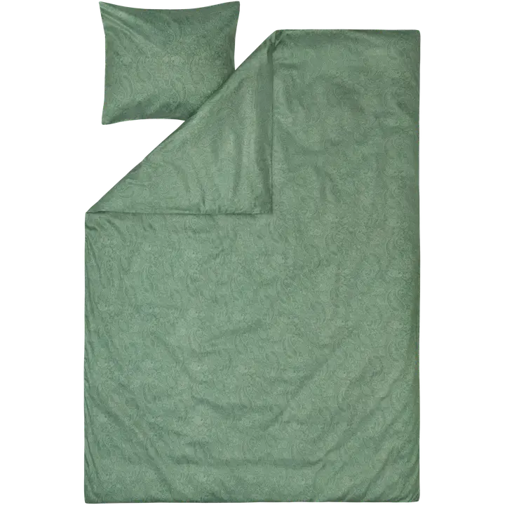 Voodipesukomplekt satiin 150x210/50x60 Paisley