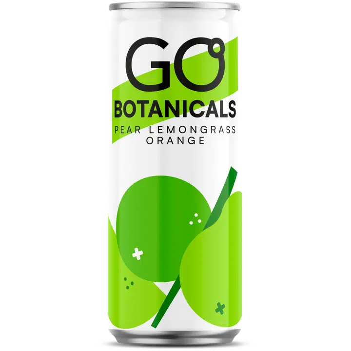 Go Botanicals Pirni-, apelsini- ja sidrunheinamaitseline karastusjook 330 ml