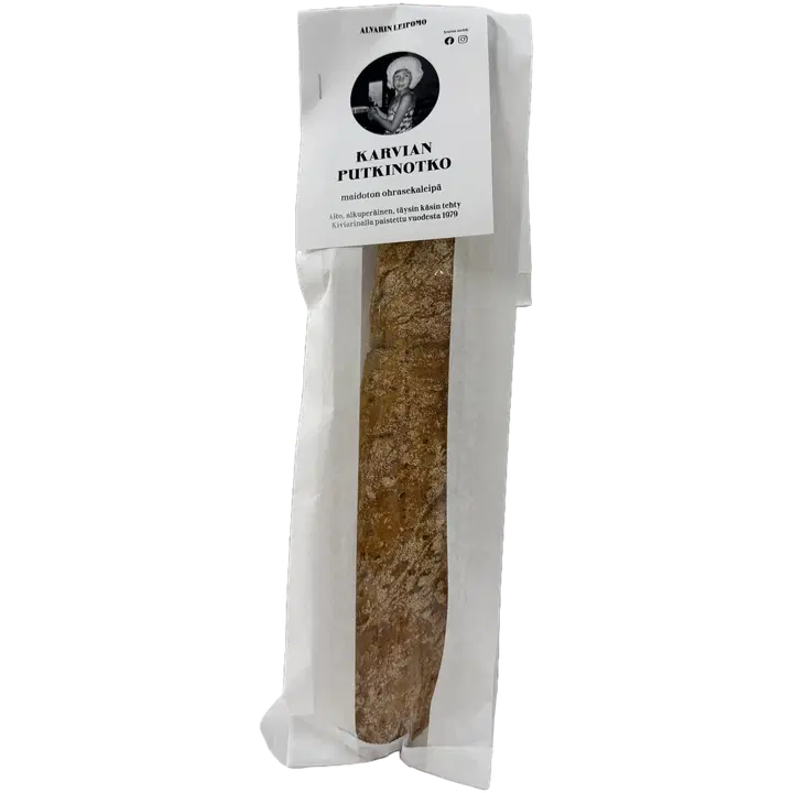 Alvarin leipomon Karvian Putkinotko ohrasekaleipä 320 g