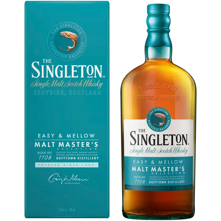 Singleton Malt Master's Single Malt Scotch Whisky karbis 40%vol 700 ml