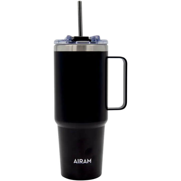 Airam JUMBO TERÄSMUKI 850 ML MUSTA
