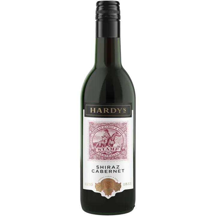 Hardys Stamp Shiraz Cabernet Sauvignon GT vein 11%vol 187ml
