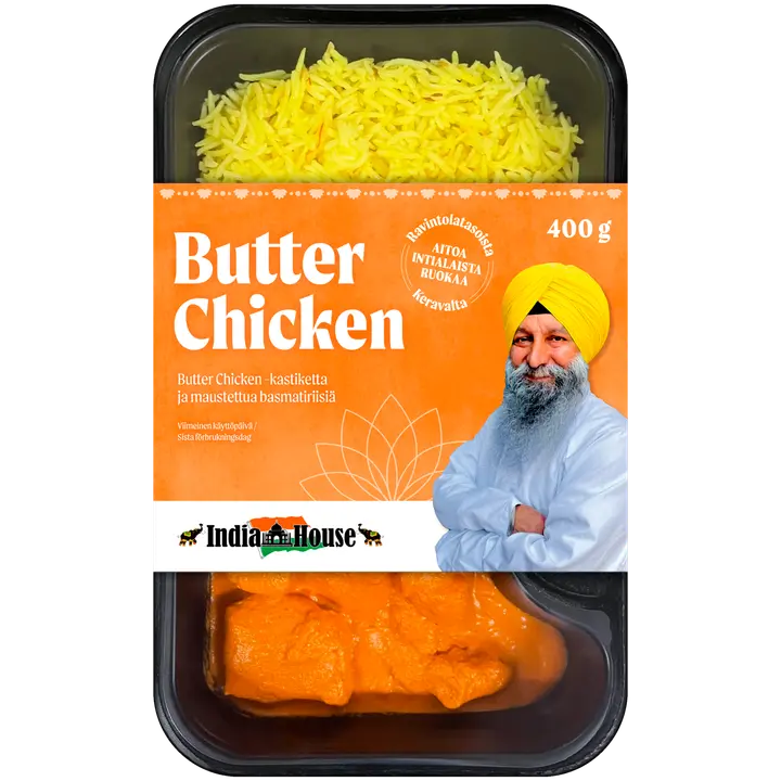 IndiaHouse Lounasboxi Butter Chicken 400g