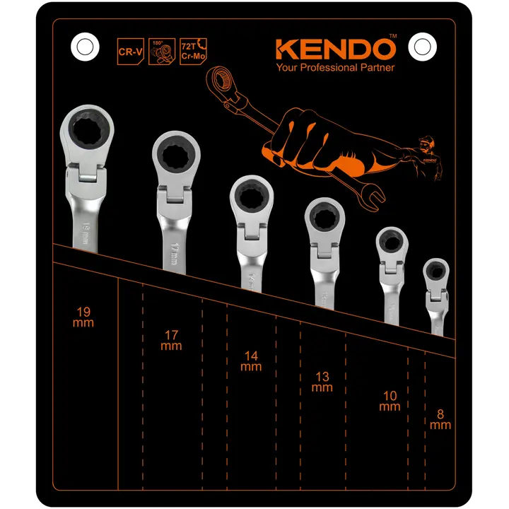 Mutrivõtmete komplekt 6-osa