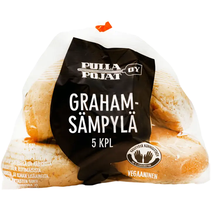 Pulla-Pojat sämpylä graham 5 kpl