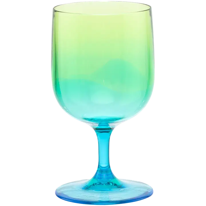 Veiniklaas House Dina 3,5 dl roheline-sinine