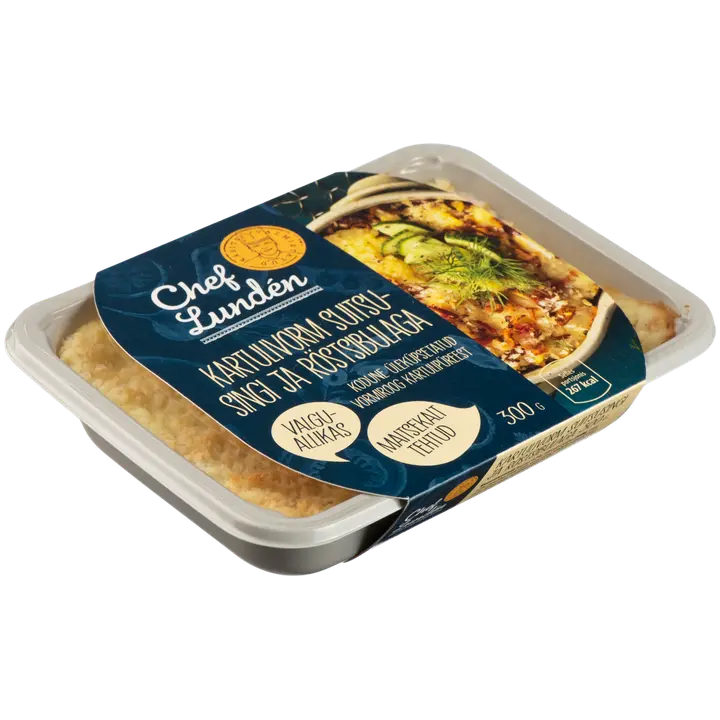 Chef Lunden .Kartulivorm Suitsusingi Ja Röstsibulaga