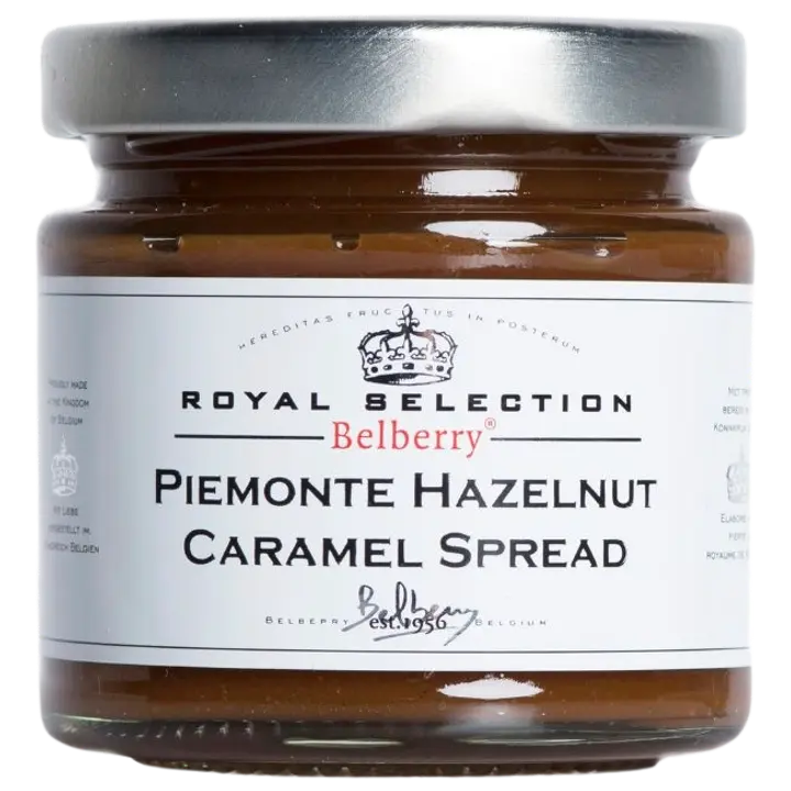 Belberry Karamellilevite Piemonten hasselpähkinällä 135g