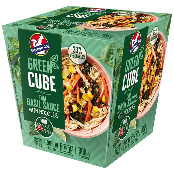 300g Kitchen Joy Thai Basil Sauce nuudeliateria kasviksilla