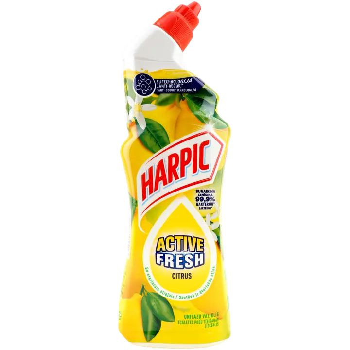 Harpic Lemon Active wc geel 750 ml