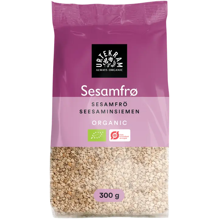 Urtekram Luomu seesaminsiemen 300g