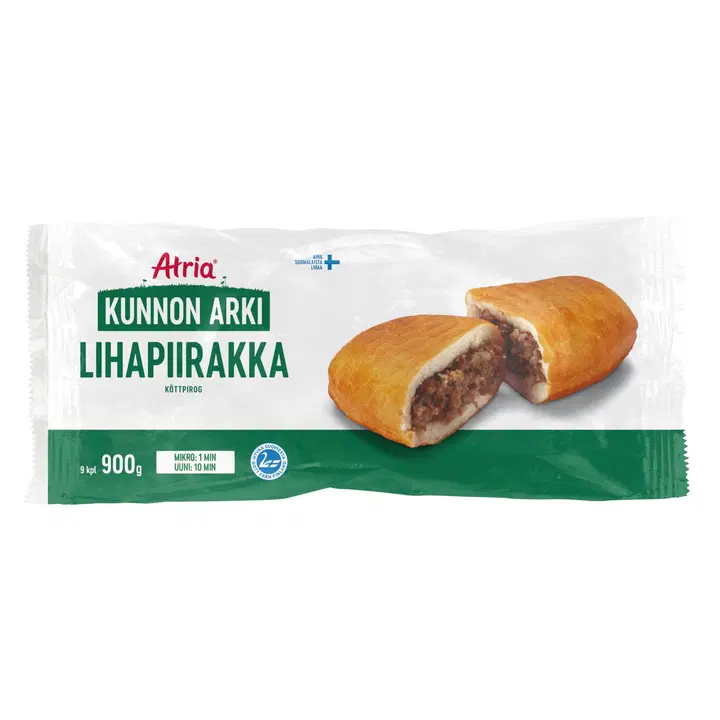 Atria Kunnon Arki Lihapiirakka (9kpl) 900g