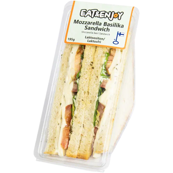 Eat & Enjoy Mozzarella Basilika Sandwich 195g