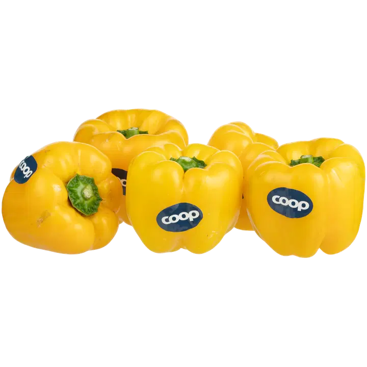 COOP Paprika keltainen pakattu