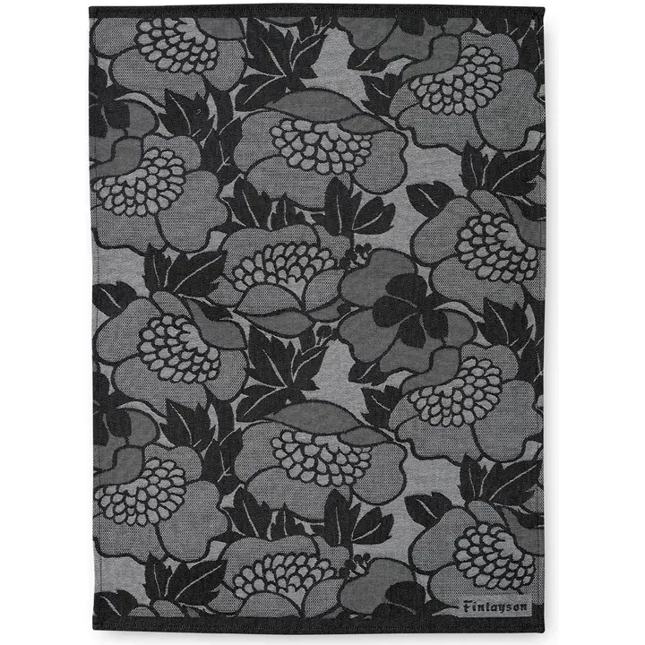 Finlayson Annukka keittiöpyyhe mustavalkoinen 2kpl 50x70