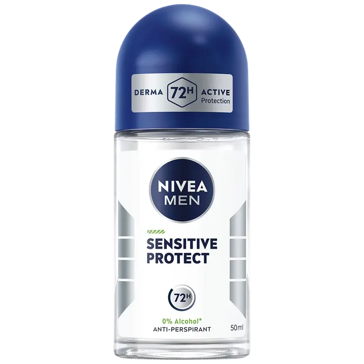 NIVEA MEN 50ml Sensitive Protect Deo Roll-On -antiperspirantti