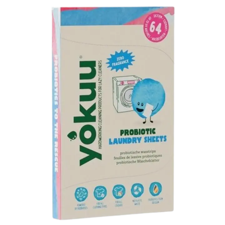 Probiootilised pesulehed Yokuu lõhnatu kuni 64 pesukorda