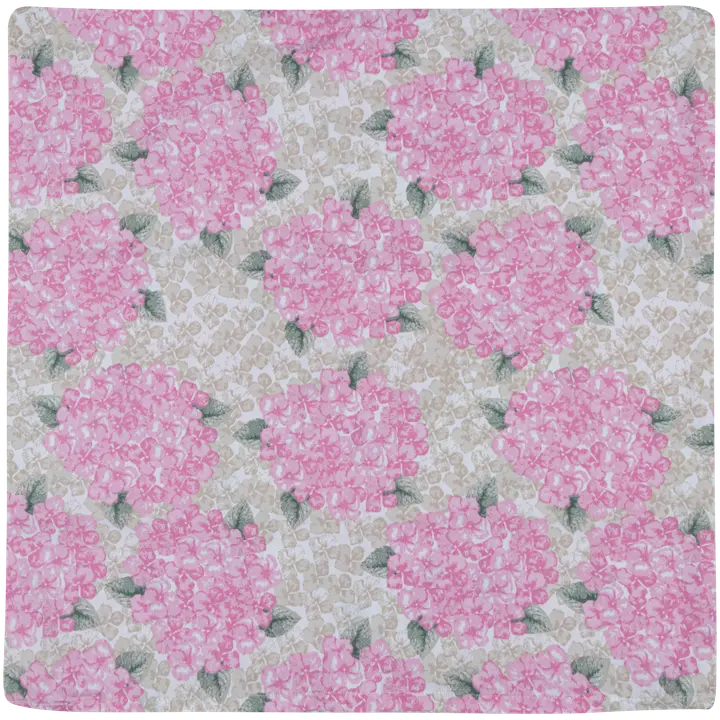 Dekoratiivpadjakate hortensia 50x50 roosa