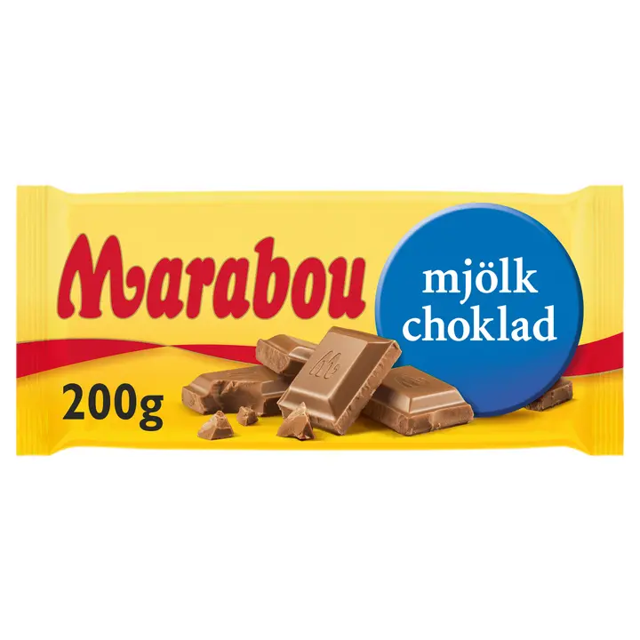 Marabou Mjölkchoklad suklaalevy 200g