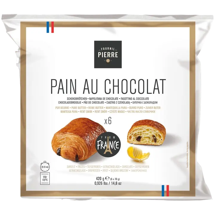 Bridor Pain au chocolat suklaacroissant 420 g pakaste