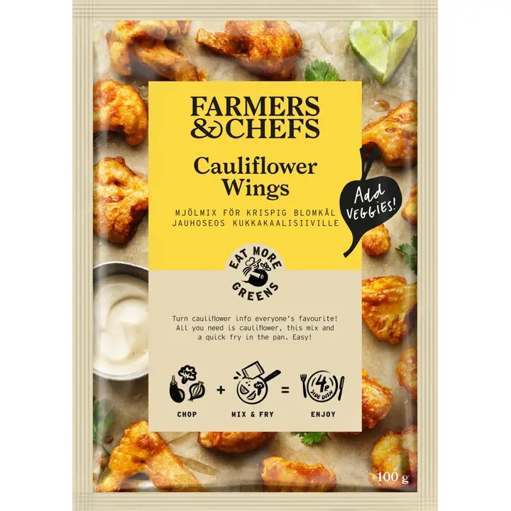 Farmers & Chefs jauhoseos kukkakaalisiiville 100g