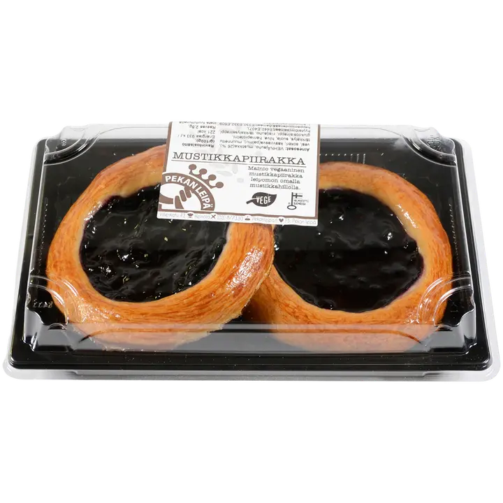 Pekan Leipä Mustikkapiirakka 2kpl 220g