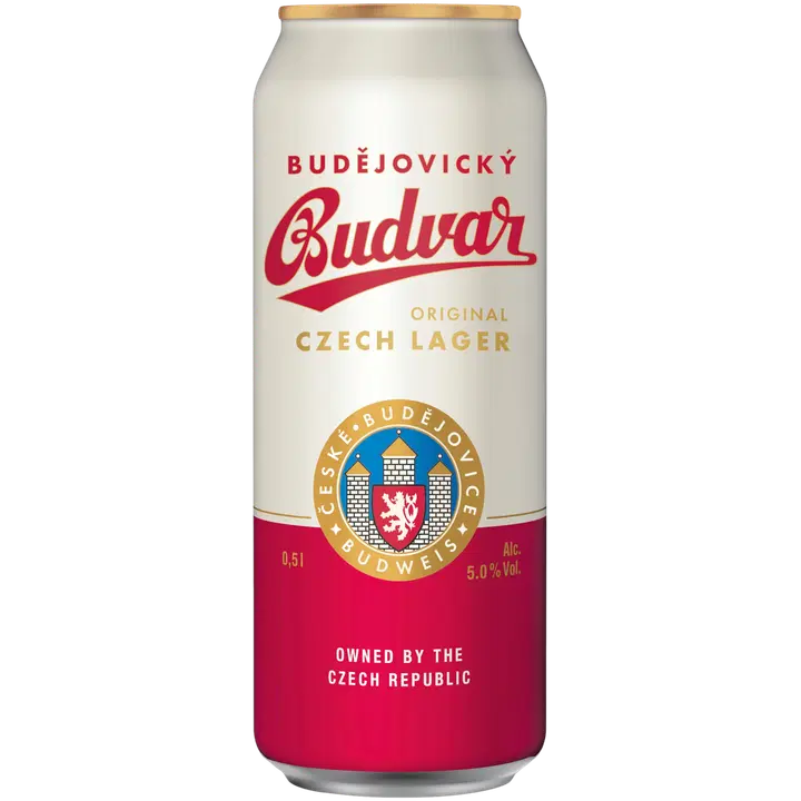 Budejovicky Budvar Original Czech lager 5% 0,5l oluttölkki