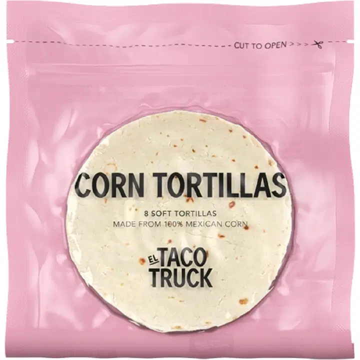El Taco Truck 195g Corn Tortillas Maissitortilla