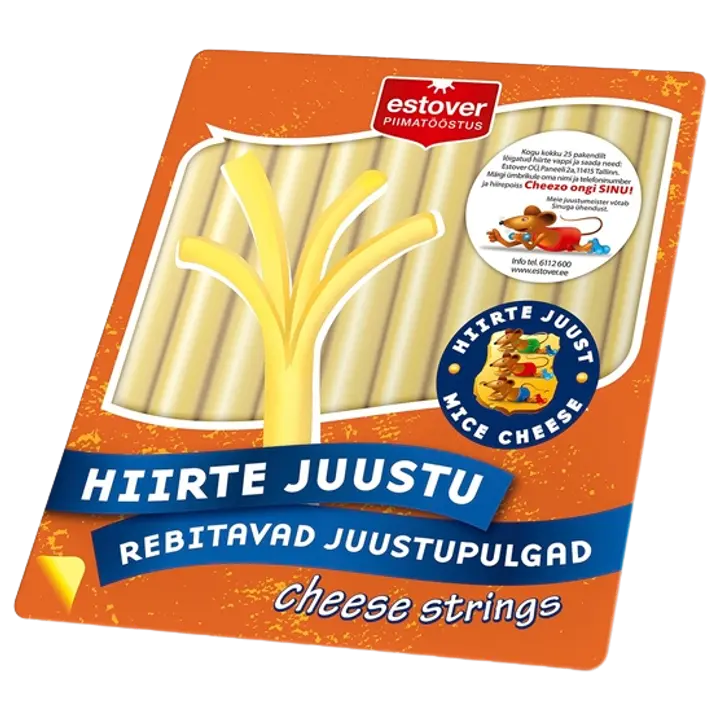 Rebitavad juustupulgad, 120 g