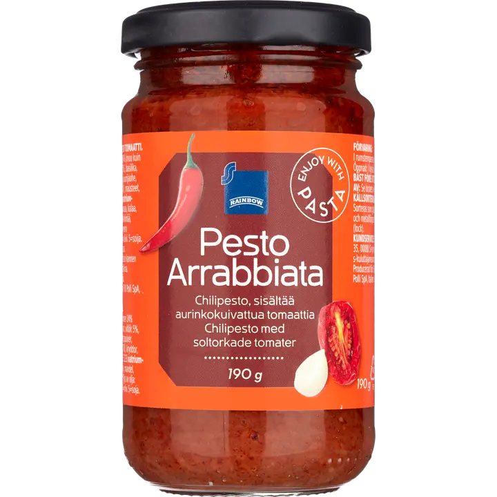 Rainbow 190g Pesto Arrabbiata