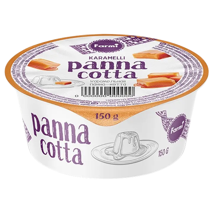 Karamelli Panna Cotta, 150g