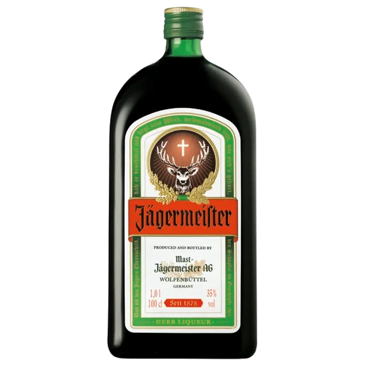 Jägermeister liköör 35%vol 1L