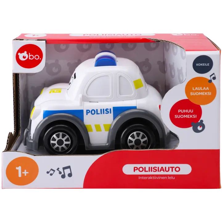 bo. Poliisiauto suomenkielinen