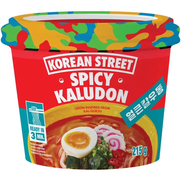 Korean Street Kaludon Spicy nuudelit  215 g