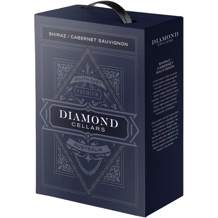 Diamond Cellars Shiraz Cabernet Sauvignon 13%vol GT vein 3L