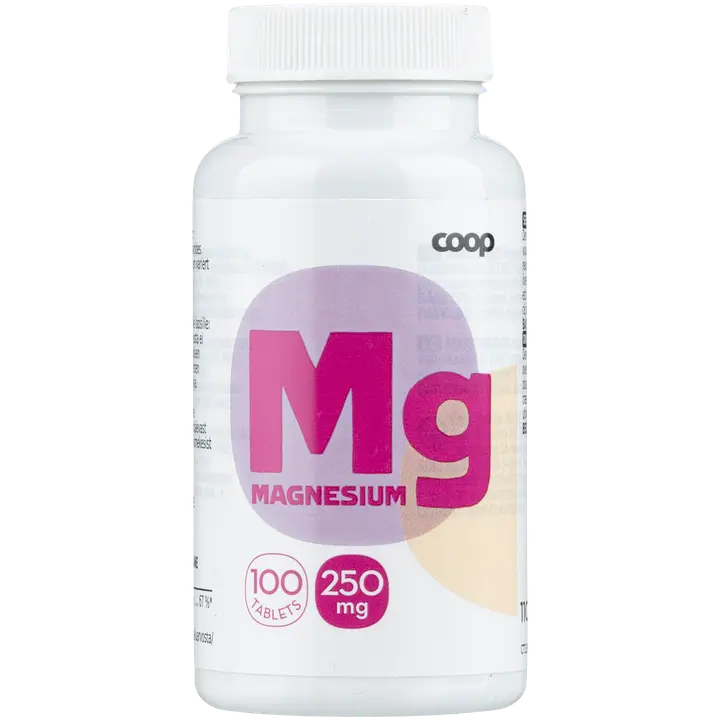 Coop Magnesium 250mg 100 tablettia
