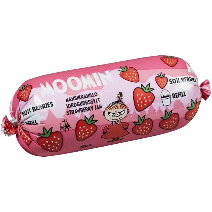 Moomin Mansikkahillo Refill 750g